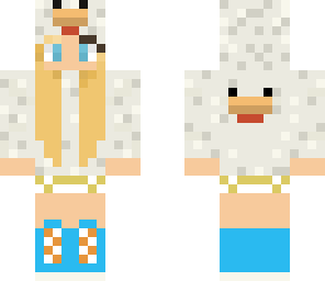 cute chicken girl 