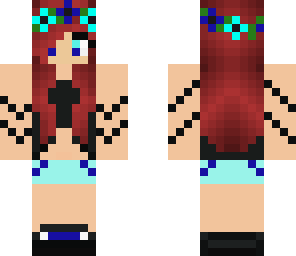 blue girl is bae xd