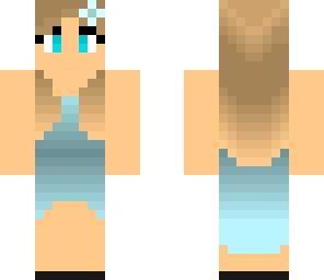 blue summer dress