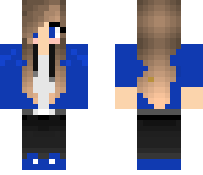 blue girl