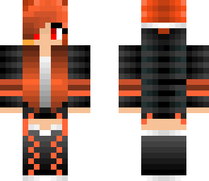 orange gamer girl