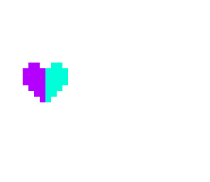 2 color heart 1