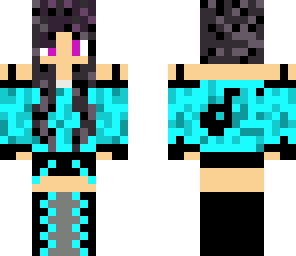 blue girl