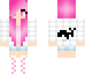 pink orca girl