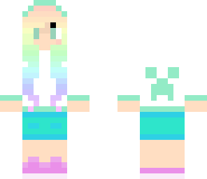 rainbow girl