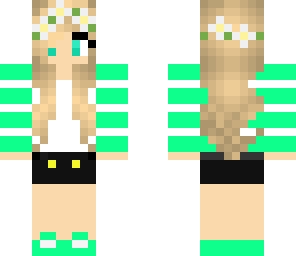 blonde mint girl 