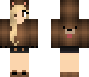 cute bear girl
