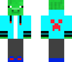cool green pig
