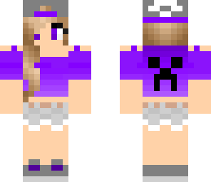 purple girl
