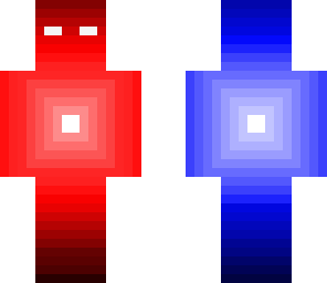 red and blue