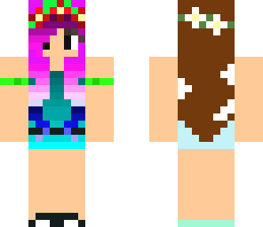 colorful girl
