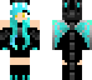blue dragon girl