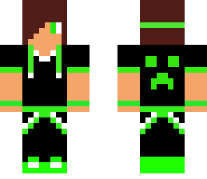 green hoodie