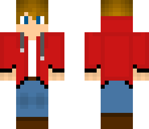 red jacket