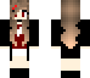 red cute bow girl