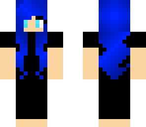 blue girl