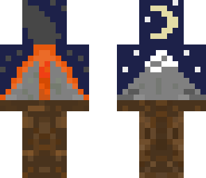 mountain and volcano
