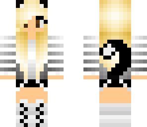 blonde cat girl