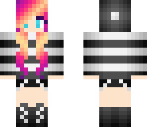 rainbow girl