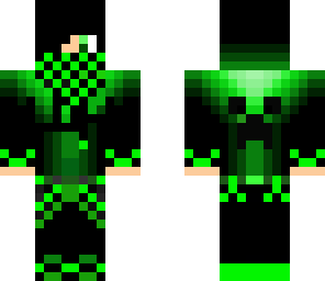 fixed green boy with creeper on back