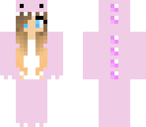 pink blue eyed tumblr dino girl
