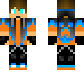 orange and blue teen