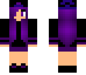 purple tomboy girl