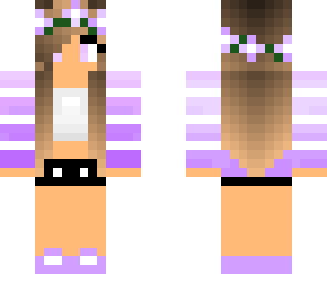 purple girl
