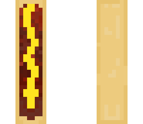 burnt hotdog
