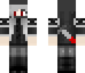 shadow night girl from minecraft diaries