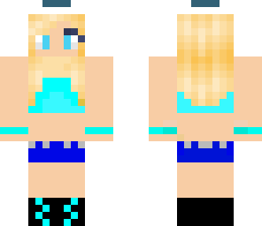 blue girl
