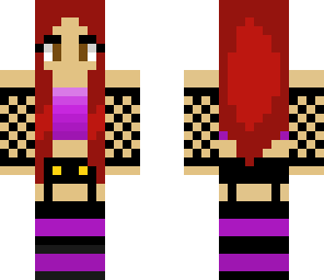 purple girl