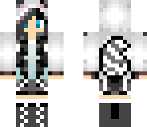 finished raccoon girl