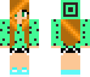 mint ice cream girl