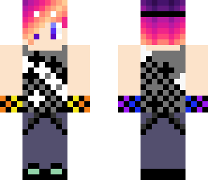 colorful miner