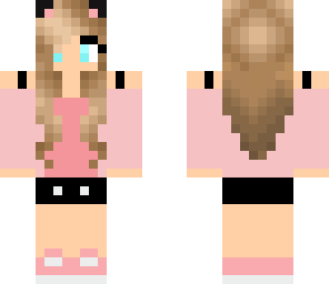pastel pink girl