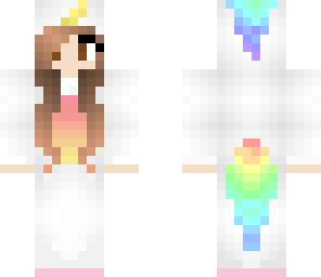 fluffy unicorn girl