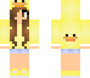 cute duck girl 