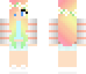 rainbow girl