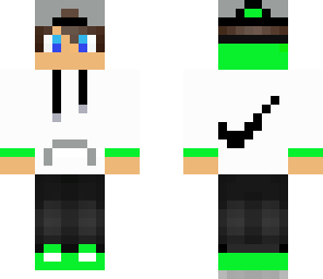 green teen boy