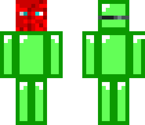 the emerald derp with mask