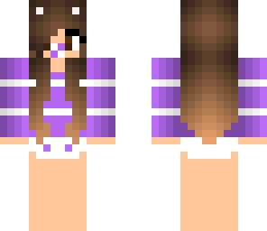 cute purple and white baby