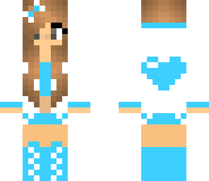 white and blue