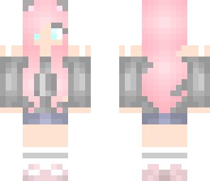 faded cat girl