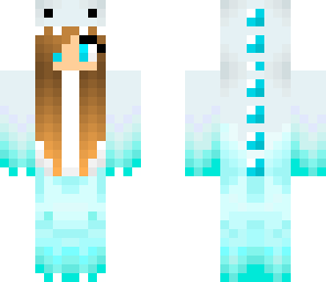 blue ombre dinosaur