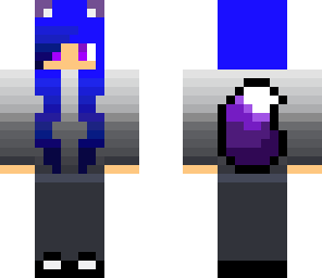 blue wolf girl