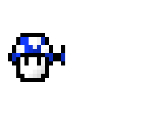 blue mushroom