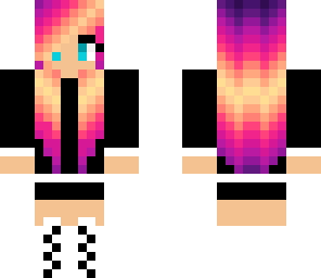 sunset girl edit