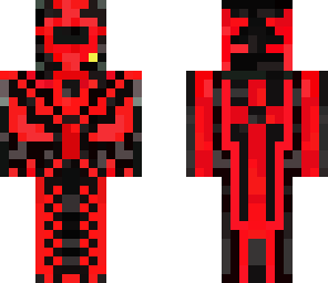 red and black knight shaded