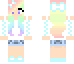 rainbow girl